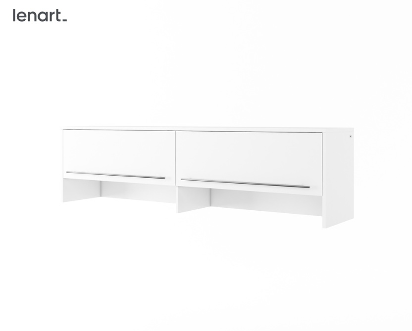 ArtDg Nadstavec na sklápaciu posteľ Concept Pro CP-09 Farba: Biela / biely lesk