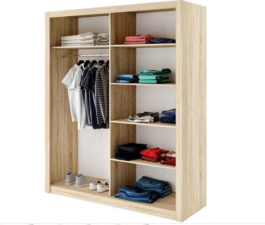 ArtDg Šatníková skriňa Idea ID-03 Farba: Wenge