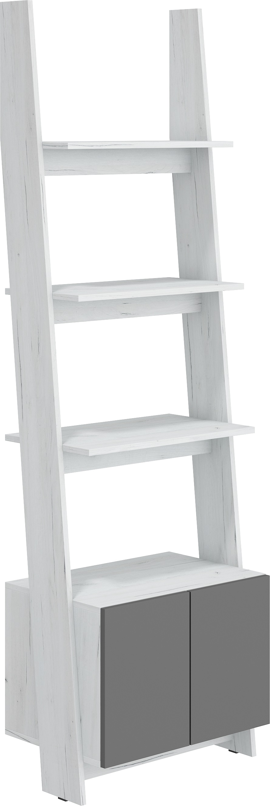 WIP Regál 60-1D Rack 04 Farba: craft biely / grafit