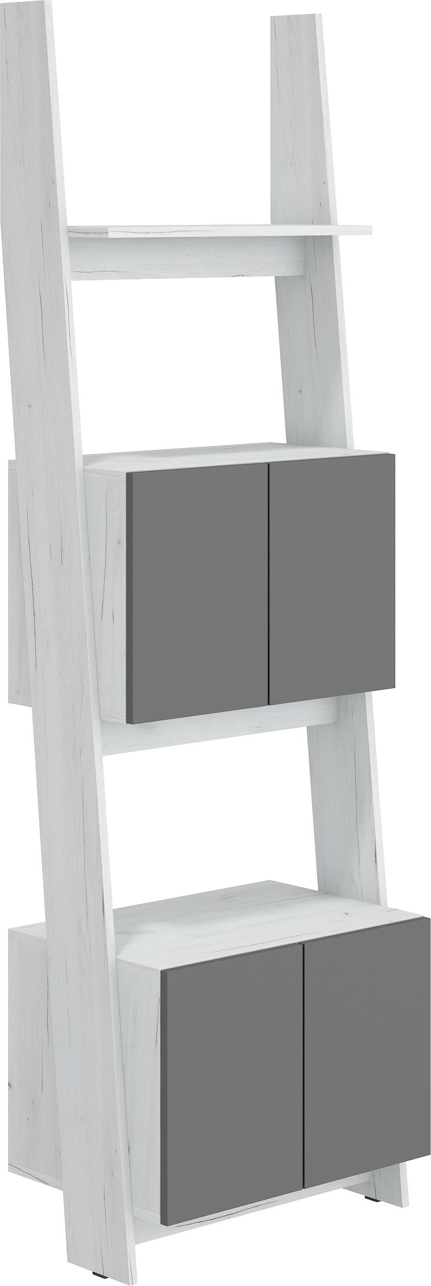WIP Regál 60-2D Rack 05 Farba: craft biely / grafit