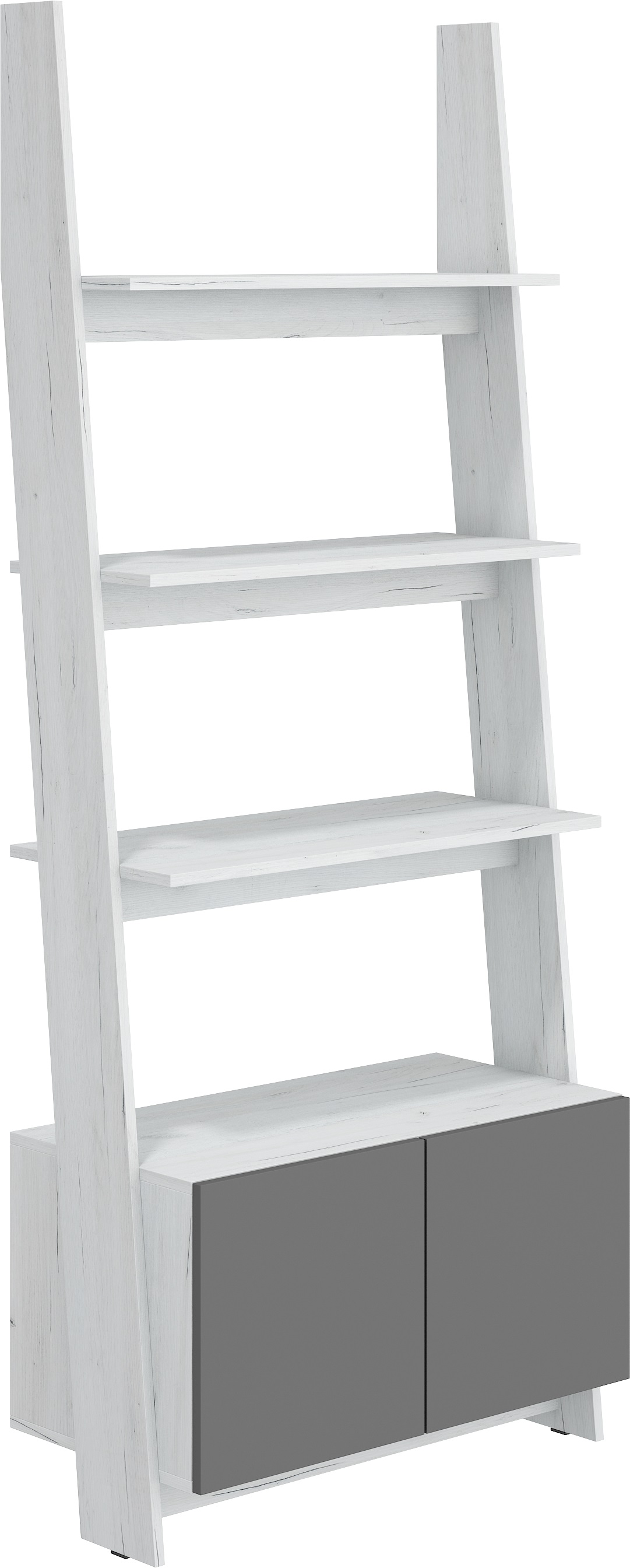 WIP Regál 80-1D Rack 07 Farba: craft biely / grafit