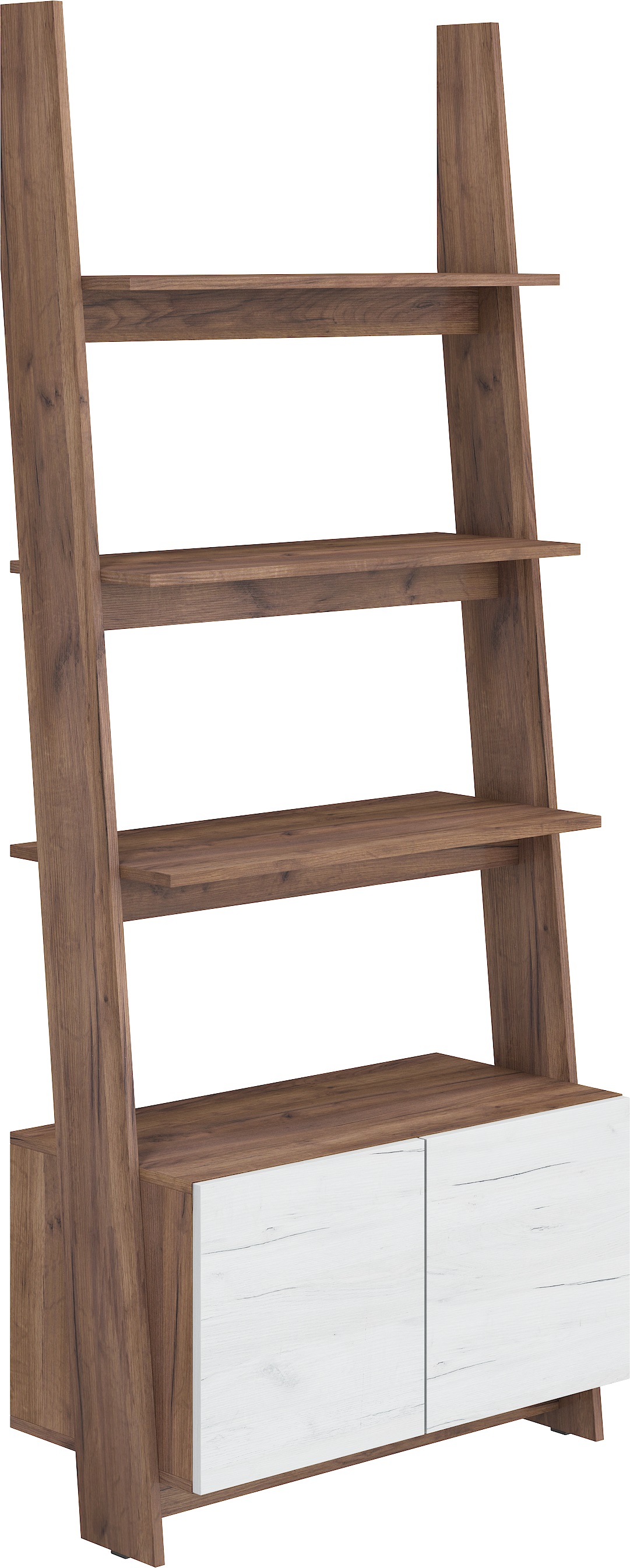 WIP Regál 80-1D Rack 07 Farba: Craft tobaco / craft biely
