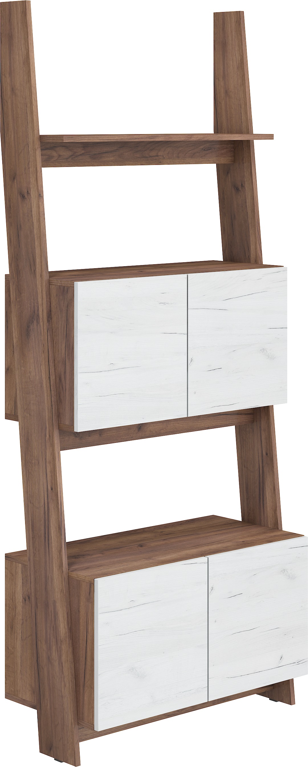 WIP Regál 80-2D Rack 08 Farba: Craft tobaco / craft biely