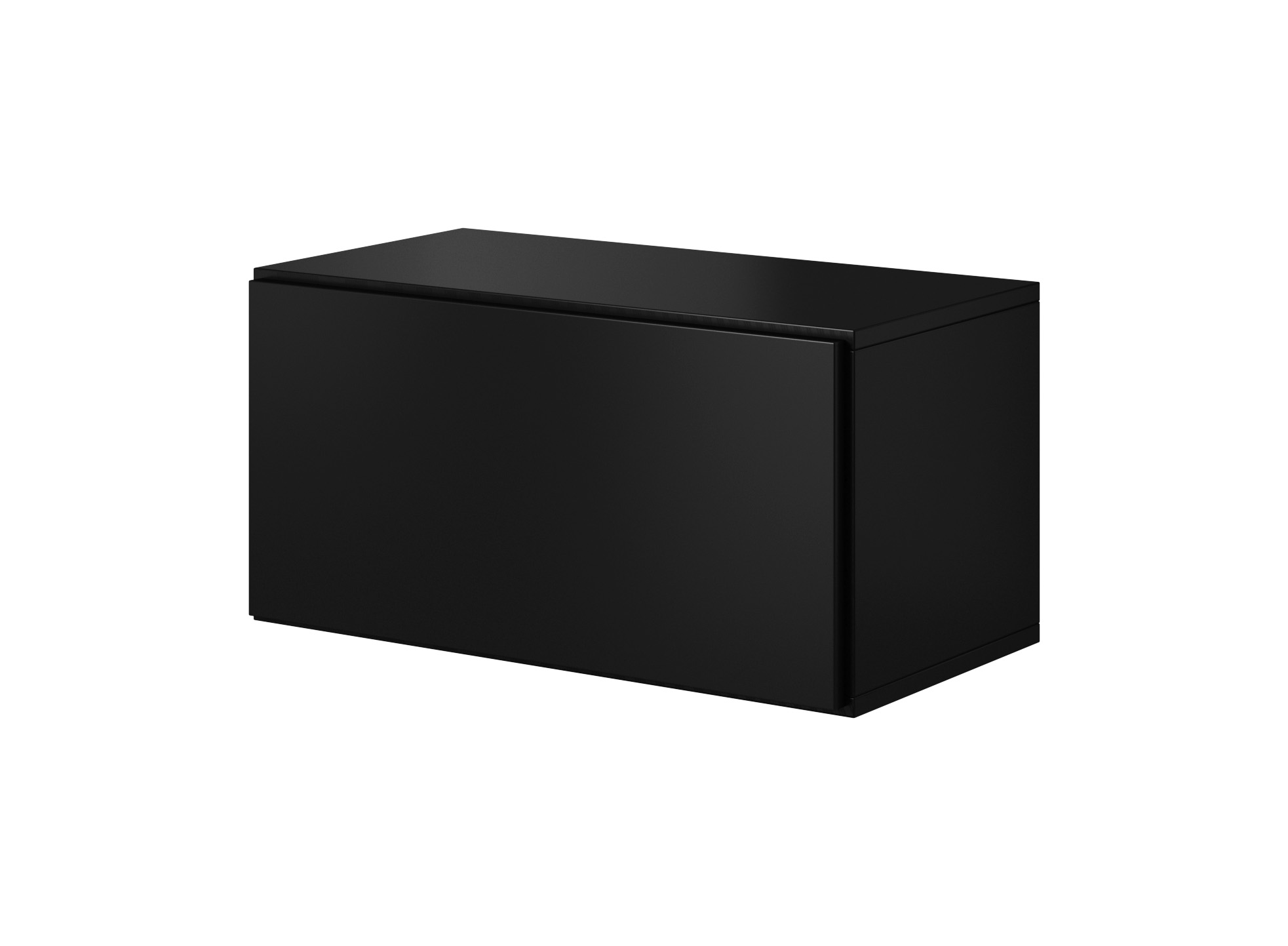 E-shop ArtCam Skrinka ROCO RO-3 roco: korpus čierny mat / okraj čierny mat / dvierka čierny mat