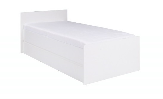 E-shop ArtMadex Jednolôžková posteľ COSMO C08 Farba: Biela
