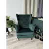 Moderné kreslo LADY v prevedení bluvel 78