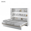 Biela sklápacia posteľ Lenart BED CONCEPT BC-14 | 160 x 200 cm
