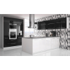 Kuchyňa Platinium White Black grey korpus