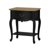 Štýlový nočný stolík sorrento 027, v peknom čiernom dizajne