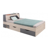 Príjemná detská posteľ DELTA DL15, vyrobená v nadčasovom farebnom prevedení a modernom diizajne