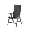 main london chair textilen black s006 silver frame m17