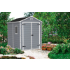 Záhradný domček RAMON 6x8 DD | sivá na záhrade