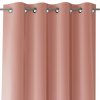 stylovy zaves oxford eyelets rose 140x250cm ma kruzky na zavesenie