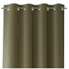 zatemnovaci zaves oxford eyelets khaki 140x250cm kovove kruzky