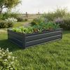 Vyvýšený plechový záhon | 120 x 90 cm