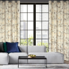 štýlový záves tonia krémový v obývačke 2