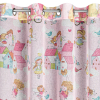 krásna záclona POLLY pre malé dievčatká detail krúžkov
