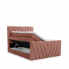moderna boxspring postel candice s uloznym priestorom