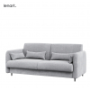 Sivá pohovka Lenart Bed Concept BC-19 do šírky 185 cm