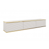 zavesny tv stolik bijou 175mdf zlata biela