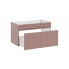 skrinka pod umývadlo 82 80 ICONIC Rose otvorená