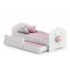 biela postel casimo II s pristelkou spiaca princezna