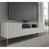 wave tv stolik 200 2d 2s biely zlate nohy moderny