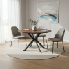 Jedálenský stôl TALIA II | orech 90 cm