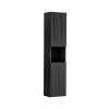 Vysoká skrinka do kúpeľne NOVA Black 80-03-2D