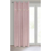 Záves KIDS 1 K | púdrovoružová 140 x 250 cm