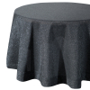 Okrúhly obrus STELLA 1 | čierna 150 cm