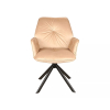 mimoriadne béžové kreslo BOOGIE II VELVET