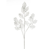 vianočná vetvička 78 | strieborná 60 x 20 cm