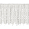 Krátka záclona MOLY P | biela 150 x 60 cm