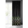 Zatemňovací záves ANGELINA P | čierna/olivová 140 x 270 cm