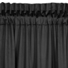 Zatemňovací záves ANGELINA P | čierna/olivová 140 x 270 cm