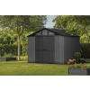 Zahradny domcek Garrison 10x8 siva