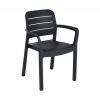 zahradna stolicka TIARA grafit