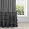 Záclona DOLLY K | čierna 140 x 250 cm