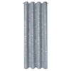 Záves SOLANA K | modrá/strieborná 140 x 250 cm