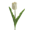 Umelý tulipán NATU 477 | biela 56 cm
