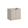 skrinka pod umyvadlo VIVA cashmere 82 60 2d cierne uchytky