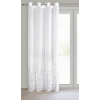 Záclona OLIVIA K | biela/strieborná 140 x 250 cm