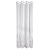 Záclona OLIVIA K | biela/strieborná 140 x 250 cm
