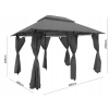 GAZEBO altanok rozmery