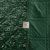 Prikrývka na posteľ LUIZ | tmavozelená 170 x 210 cm