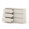 moderna komoda maja 6 zasuvkova cashmere otvorene zasuvky