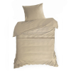 Obliečky na jednolôžko ELEGANT1D | béžová 140 x 200 cm