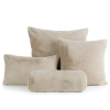 Obliečka na vankúš NINA | svetlobéžová 45 x 45 cm