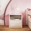 BABYDREAMS nocny stolik biely moderny